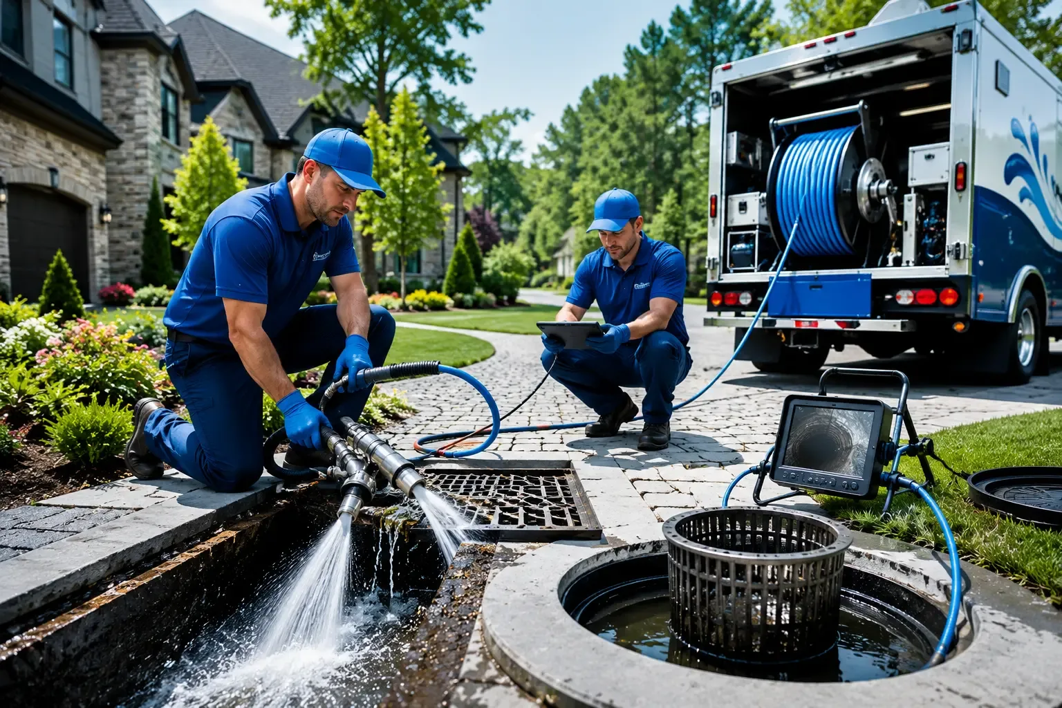 Local outdoor drain cleaning professionals in Scottown, OH