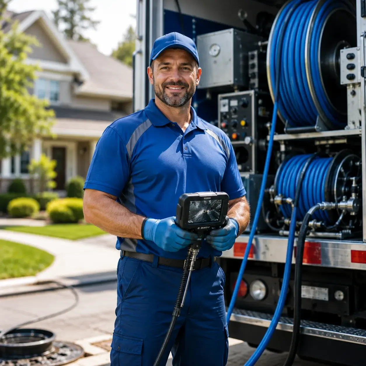 Local outdoor drain cleaning specialists in Scottown, OH